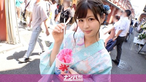 유카타 입은 일본 여교사, 길거리 픽업 후 노출된 몸매