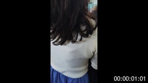 Pekerja Kredit Union OL Montok Diganggu dalam Kereta Sesak - Wanita Pejabat Matang Tanpa Tapisan