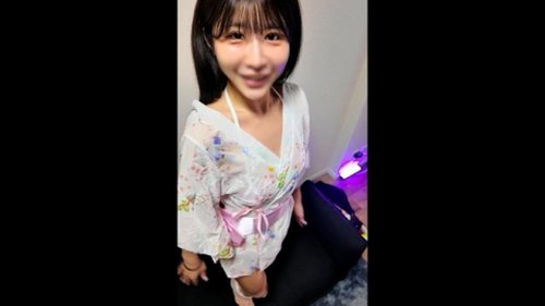 สาวเลานจ์ญี่ปุ่นรูปร่างผอม ชุดยูกาตะ แตกใน ไม่เซ็นเซอร์
